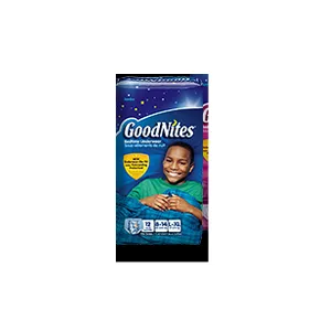 Kimberly Clark - From: 41317 To: 41320  GOODNITES Youth Pants, Girl, Big Pack