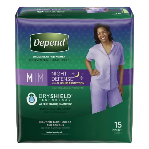 Kimberly Clark - From: 47926 To: 47930  Depend FITFLEXMale Adult Absorbent Underwear Depend FITFLEX Pull On with Tear Away Seams Large Disposable Heavy Absorbency