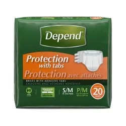 Kimberly Clark From: 35445 To: 35446 - Depend Adjustable Max Absorbency Underwear