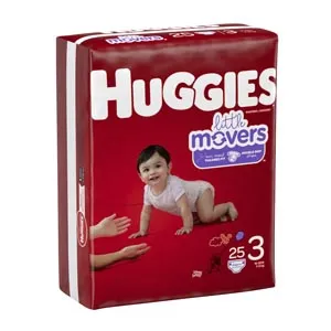 Kimberly Clark - From: 49709 To: 49716  Huggies Little Movers Diapers, Big Pack