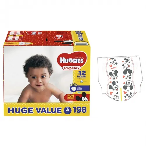 Kimberly Clark - From: 49858 To: 49903 - HUGGIES Snug and Dry Diapers HUGE Pack, 124 Count