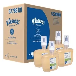 Kimberly Clark - 52788 - Kleenex Botanics Luxury Foam Skin Cleanser Clear Fresh Scent 1-2 L Bottle 4-cs