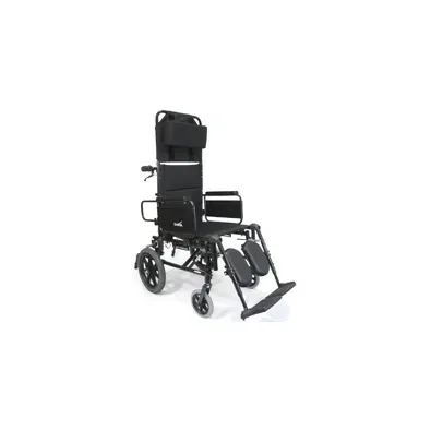 Karman - KM5000F-TP-16 - Transport Wheelchair w/ Removable Desk Armrest-Seat