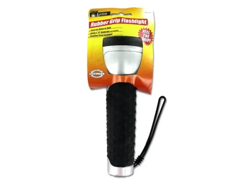 Kole Imports - EC112 - Rubber Grip Flashlight
