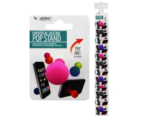 Kole Imports - EC294 - Universal Silicone Smart Phone Pop Stand Clip Strip