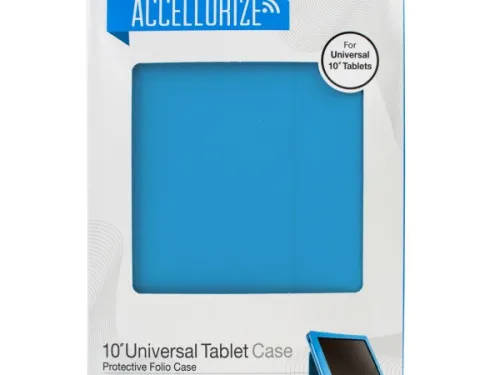Kole Imports - EL543 - Accellorize Light Blue Universal Tablet Case