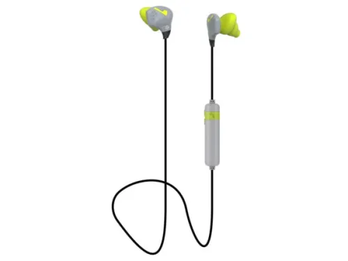 Kole Imports - En020 - Grey Bluetooth Conturbuds Wireless Sport Earbuds