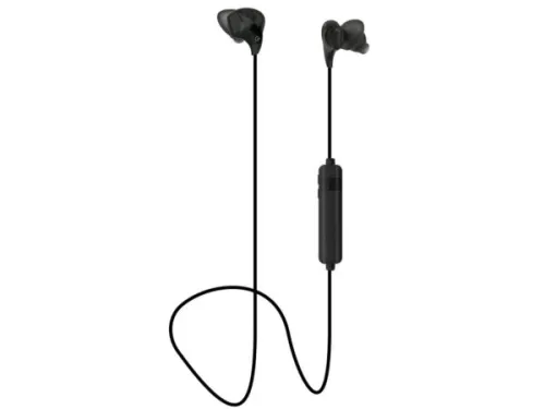 Kole Imports - En034 - Black Bluetooth Conturbuds Wireless Sport Earbuds