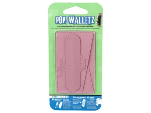Kole Imports - EN370 - Pop Wallet Pink