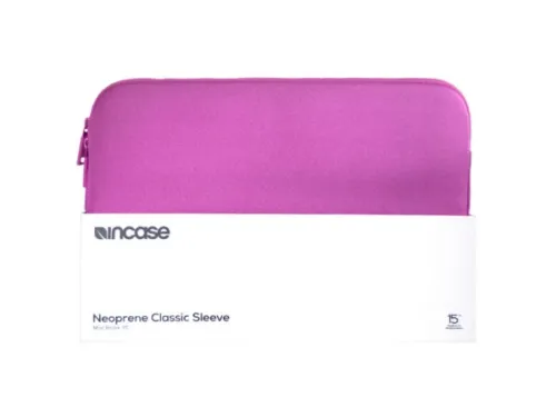 Kole Imports - Fd153 - Incase Neoprene Orcid Purple Macbook 15  Classic Sleeve