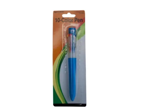 Kole Imports - GG046 - 10 Color Ballpoint Pen