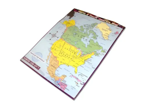 Kole Imports - GL051 - North And South America Maps