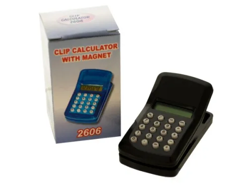 Kole Imports - GL833 - Clip Calculator With Magnet