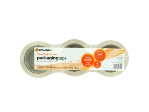Kole Imports - HH128 - Officemax Moving &amp; Storage Packaging Tape