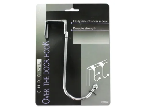 Kole Imports - From: HH202 To: HH203 - Chrome Over the door Hook