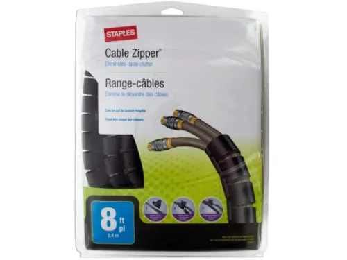 Kole Imports - HH784 - Staples Cable Zipper