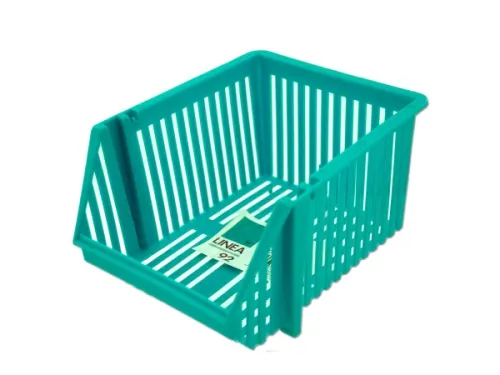 Kole Imports - HP111 - Stackable Basket, Assorted Colors