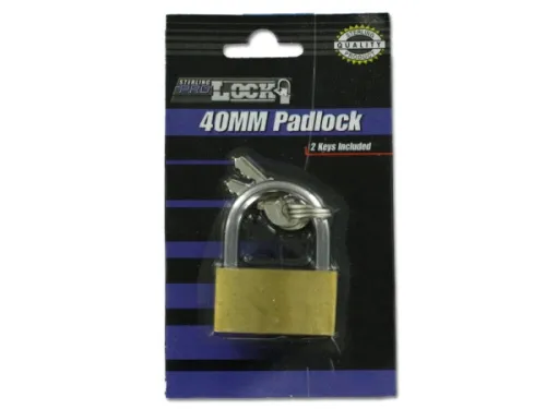 Kole Imports - Ll017 - 40mm Padlock