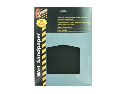 Kole Imports - MR082 - Wet Sandpaper