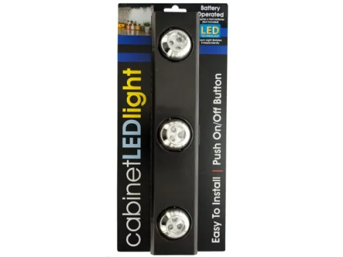 Kole Imports - OC552 - 9-led Under-cabinet Light With Rotating Lights