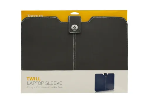 Kole Imports - OD813 - Grey Targus Twill Laptop Sleeve