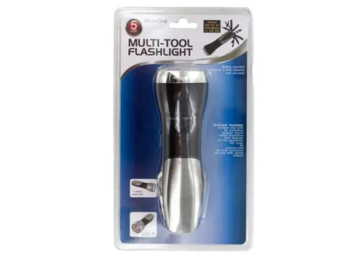 Kole Imports - OF508 - All-in-one Multi-tool Led Flashlight