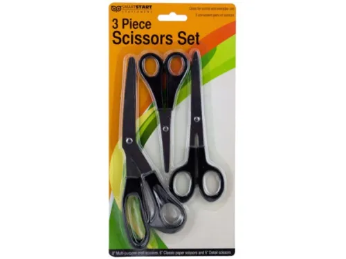 Kole Imports - OS171 - Stainless Steel Scissors Set