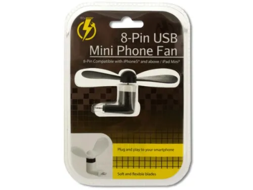 Kole Imports - OS978 - Micro Usb Mini Phone Fan