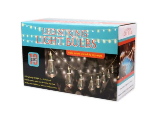 Kole Imports - OT902 - String Led Light Bulbs