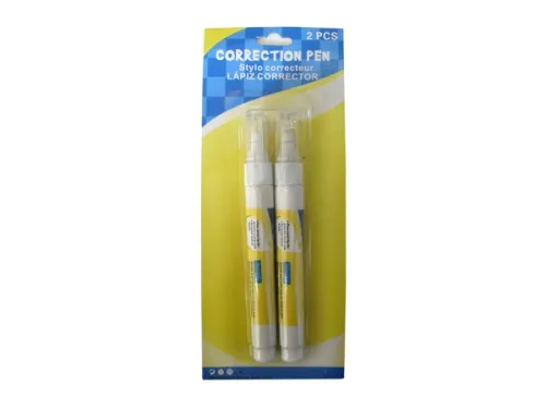 Kole Imports - UU510 - Correction Pens, Pack Of 2