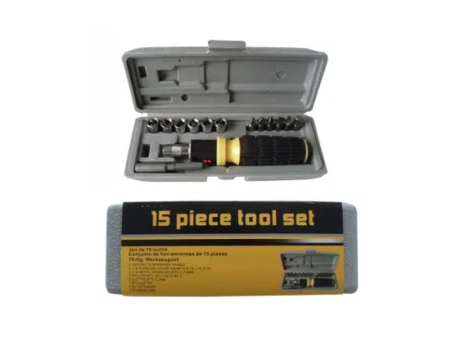 Kole Imports - UU578 - 15-piece Tool Set