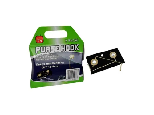 Kole Imports - UU717 - Purse Hooks, 2 Pack