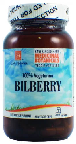 L A Naturals - 1135400 - Bilberry Raw Herb