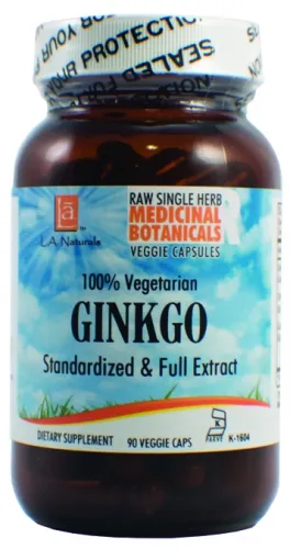 L A Naturals - 1135500 - Ginkgo Raw Herb