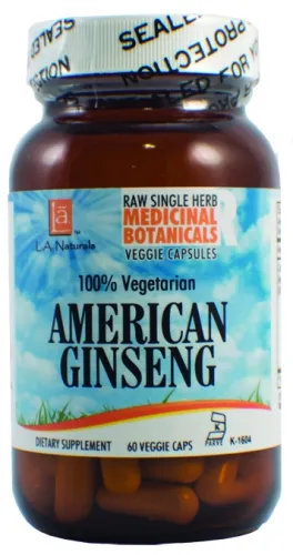 L A Naturals - 1135510 - Ginseng American Raw Herb