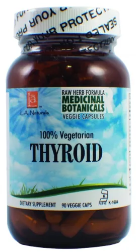L A Naturals - 1137450 - Thyroid Raw Formula