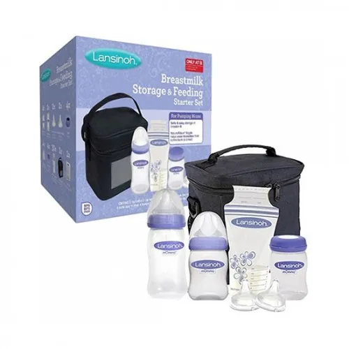 Lansinoh Labs - 71061 - Lansinoh Breastmilk Storage & Feeding Starter Set