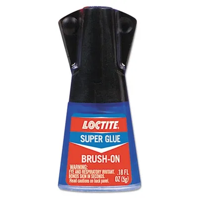 Loctitecor - LOC1365734 - Super Glue Brush On, 0.17 Oz, Dries Clear