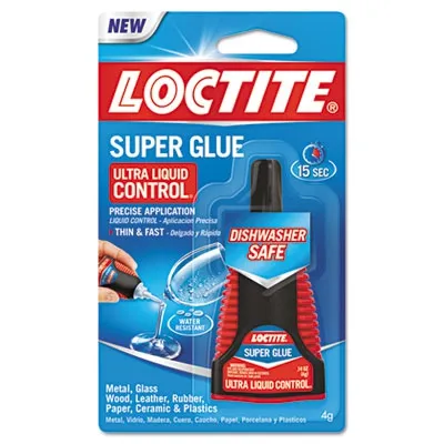 Loctitecor - LOC1647358 - Ultra Liquid Control Super Glue, 0.14 Oz, Dries Clear