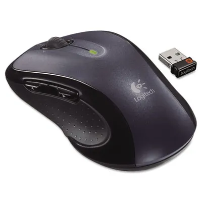 Logitech - LOG910001822 - M510 Wireless Mouse, 2.4 Ghz Frequency/30 Ft Wireless Range, Right Hand Use, Dark Gray