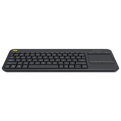 Logitech - LOG920007119 - Wireless Touch Keyboard K400 Plus, Black