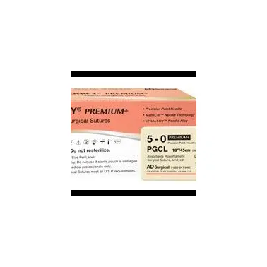 AD Surgical - From: M-Q330R19 To: M-Q430R19  UNIFY Surgical Sutures PGCL 3/8 Circle, Rev Cut 3/0