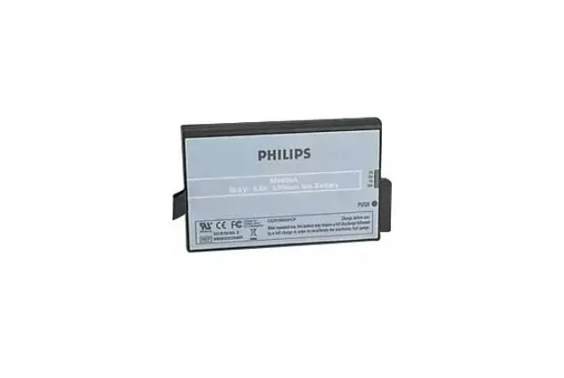 Philips Healthcare - M4605A - Diagnostic Battery Philips 10.8 V Lithium Rechargable For Use With Philips Healthcare Equipment 865297, 866060, 866062, 866064, 866066, M2702a, M2703a, M8105as, M8001a, M8002a, M8003a, M8004a, M8105a, M8105as, M8105at