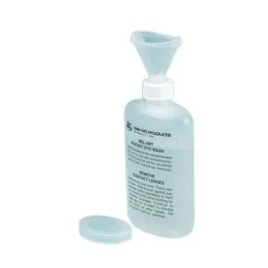 Maddak - F792690000 - Pocket size eyewash bottle with lid, 4 ounce.