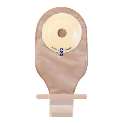 Marlen - 53422 - Ultramax Drainable Flat Pouch With AquaTack Hydrocolloid Barrier 7/8 Opening With Kwik-Klose II Closure, Opaque.
