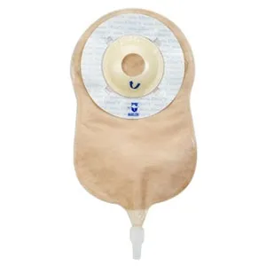 Marlen - UltraLite - From: 77051 To: 77053 -  Ultra extra 1 1/4" x 1 1/2", shallow convexity, regular, transparent urine pouch with skin shield.  Cloth like comfort cover on body side.