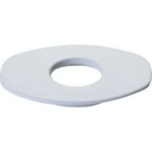 Marlen - GN-50 - All-Flexible Oval Flat Mounting Ring 1-3/8" , 3-3/4" x 2-3/4", Green Neoprene Rubber
