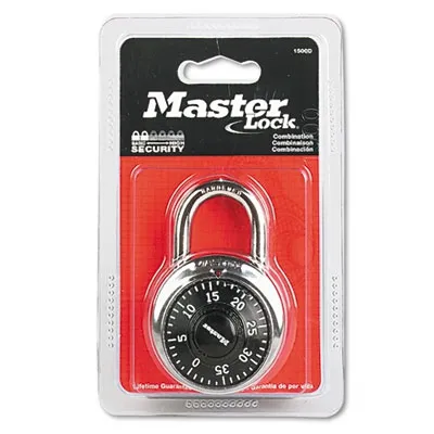 Masterlock - From: MLK1500D To: MLK1500T - Combination Lock