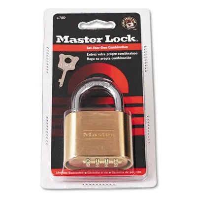 Masterlock - From: MLK175D To: MLK175DLH - Resettable Combination Padlock