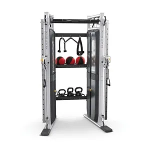 Matrix Fitness - VS-VFT LS+VS-FTS30 - Functional Trainer STD Stack with Storage Rack. Sales into Medical markets in U.S. only (active aging, indep. living, hospital affil., PT, Chiro, Asst. Living, LTC). No sales into Fitness markets.